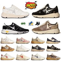 Designer star Casual Shoes Mens Womens Tennis Shoes Star Luxury Sneakers Italian Brand Runners Sports Silver Black White Sequin Fold Classic Old Dirty Jogging 35-46