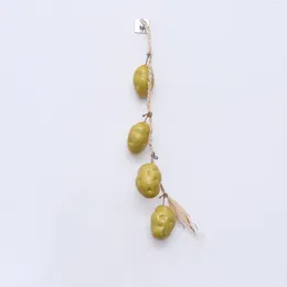 Party Decoration 1Pc Fake Artificial Potato Wall Hanging Strings Fruit Vegetable For Home Office