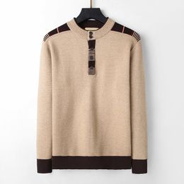 New Europe men designer sweaters retro classic luxury sweatshirt men embroidery Round neck comfortable high-quality jumper ppfg