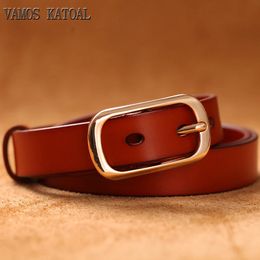 Belts Women Genuine leather belt for Female Strap casual Ladies golden buckle adjustable belt designer high quality brand 231115