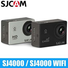 Original SJCAM SJ4000 Series 1080P HD 2.0" SJ4000 / SJ4000 WIFI Action Helmet Camera Waterproof Camera Sports DV Car Registrar