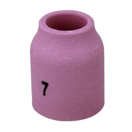 Ceramic 53N61 7# Alumina Shield Cup TIG Welding Torch Nozzle Fits for WP-9 20 24 25