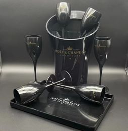 Wine Glasses Moet Chandon Champagne Flute Imitation Glass Plastic Dishwasher Safety White Acrylic Transparent 231115