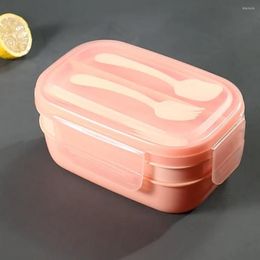 Dinnerware Sets Durable Lunch Box Large Capacity Storage Wide Application 3 Stackable Bento Containers