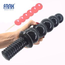 Briefs Panties FAAK anal sex toys beads dildo big dong anal plug screw handle butt plug huge penis 2.36" thick 11.2"long dick anal dildo 231115