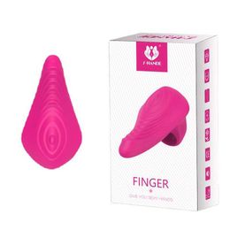 vibrators Schander S056 Waterproof Vibration Finger Cover for Men and Women Shared Fun Bullet Head Jump Egg