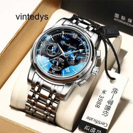 Wristwatches Luxury Quartz Watch Swiss Brand Waterproof Luminous Multi-functional Men's Watch Automatic Student Business Trend Quartz