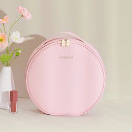 Cosmetic Bags Cases PU Light 3 Colour Adjust Brightness Makeup Organiser Bag Aesthetic Cosmetic Bag 2000 MAh Battery USB Rechargeable for Women Girls 231115