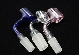 G036 Smoking Pipe Bucket Nail Bowls Colorful Oil Rig Glass Bong Bowl Male Female Dab Rigs Pipes Tools 6 Models ZZ