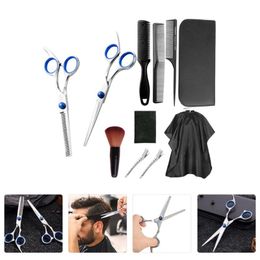 Hair Scissors 1 Set Of Hairdressing Hairstyling Tools Clips Salon Supplies