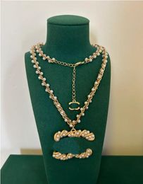Pendant Necklaces Designer necklace for women letters love trendy enamel cool street womens pendants necklaces ladies chains luxury jewlery