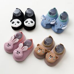 First Walkers 2023 Spring And Summer Floor Socks Baby Shoe Indoor Children Toddler Cartoon Non-slip Shoes For