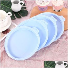 Baking Moulds 6 Inch Round Cake Mousse Mould Sile Layered Kitchen Bakeware Diy Desserts Bread Mods Pan Tools Lx3946 Drop Delivery Hom Dh8Lw