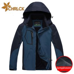 Other Sporting Goods CHRLCK Mens Waterproof Hiking Jacket Women Windproof Windbreaker Camping Hunting Running Trekking Fishing Coats Sport 231114