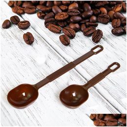 Coffee Scoops 15Ml Short Long Handled Plastic Measuring Spoon Powder Spoons Bean Milk Tea Small Measure Kitchen Gadget Lx4206 Drop D Dh4Ty