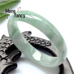 Chain Natural Emerald Light Green Jade Designer Bracelets Fashion Women Luxury Birth Day Gifts Fine Jewellery Best Selling Charms BangleL231115