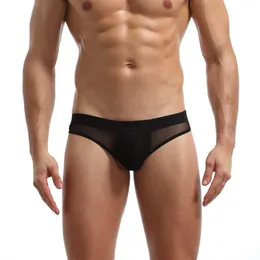 Fashion Men Underpants Sexy Transparent Thongs for Man Wholesaler 1913-DK