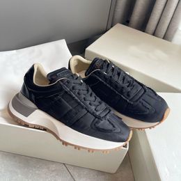 Shoes Top Runner Evolution Sneakers Men Women Calfskin Nylon Suede Leather Couple Sports Techno Fabric Runners Wholesale Footwear