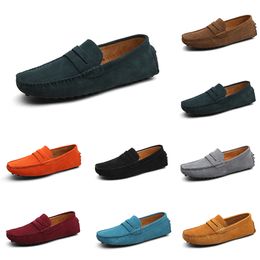 men casual shoes Espadrilles triple black navy brown wine red taupe green Sky Blue Burgundy candy mens sneakers outdoor jogging walking thirty seven