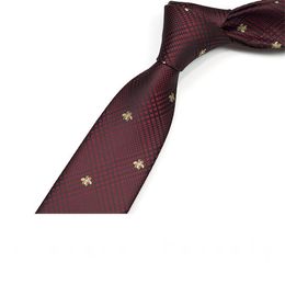 2023 Men Necktie Design Mens Ties Fashion Neck Tie Letter Printed Luxurys Designers Business Cravate Neckwear Fashion Business Tie with box 88g9