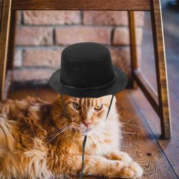 Dog Apparel 2 Pcs Top Hat Festival Cat Puppy Accessory Halloween Party Kitten Decorative