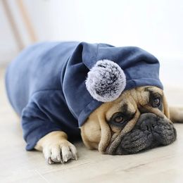 Dog Apparel Winter Pet Dog Clothes Pug French Bulldog Clothing For Dogs Coat Fat Dog Jacket Puppy Pet Clothes For Dog Hoodie Ropa Perro York 231114