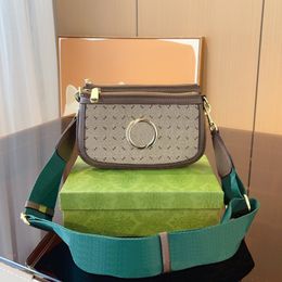 G-letter Crossbody Bags Women Designer Shoulder Bags Ladies Luxurys Leather Handbags Fashion Trend Letter Chest Pack Purse Handbag