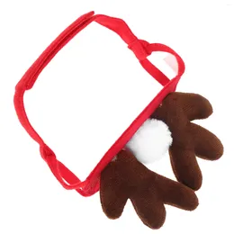 Dog Apparel Outfit Christmas Party Pet Headband Santa Hat Hair Accessory Costume Headdress Child