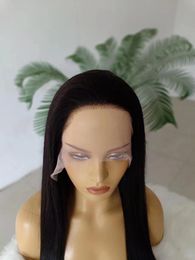 180% Full Lace Wig With 4C Hairline Edge Brazilian Human Hair Wigs