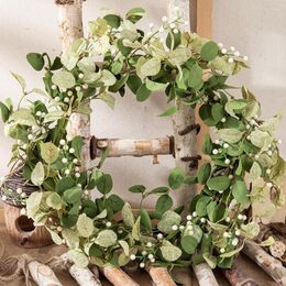 Decorative Flowers Create Vitality Panne Fabric Wall Hanging Fake Flower Wreath Wedding Decoration Home Decor