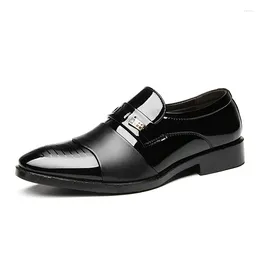 Dress Shoes Business Luxury OXford Men Breathable Leather Rubber Formal Male Office Party Wedding Mocassins Ty