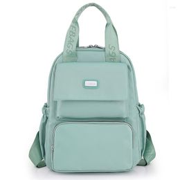 Backpack 2023 Trend Anti-theft Casual Nylon High Quality Multi Pockets Women's Brand For Girls