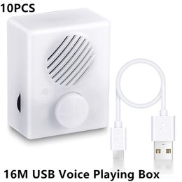 Toy Accessories 16M USB Songs Module - Music Voice Box for Stuffed Doll with Playback Sound Box for Special Gifts Record Custom Message DIY Gifts
