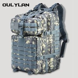 Outdoor Bags Military Tactical Backpack 900D Nylon Waterproof Rucksacks Army Sports Camping Hiking Trekking Hunting Bag30L50L 231114