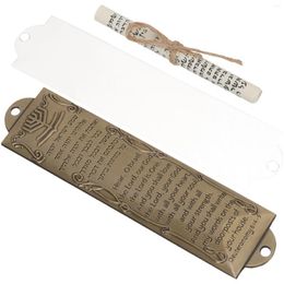 Curtain Religious Holy Scroll Mezuzah Decoration Quinceanera Decorations Jewish Symbols Decorative Prayer Catholic Gift House