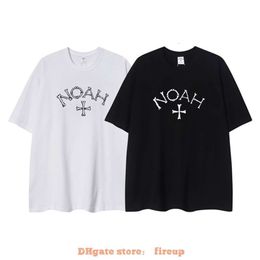 Designer Fashion Clothing Mens Tees Tshirt Noah Cross Bone Print Street Br Men's Couple Loose Relaxed Short Sleeve T-shirt Ins