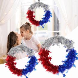 Decorative Flowers Independence Day Patriotic Wreath American Of The Large Winter Wreaths For Front Door Outside Playhouse