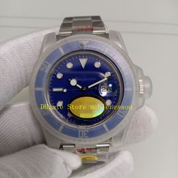 3 Colour Real Photo Men's Expensive Watch Men 40mm 116619 Blue Dial Ceramic Bezel 116610 Steel Bracelet Dive V12 Waterproof Sport Cal.3135 Movement Automatic Watches