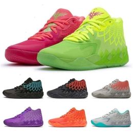 Con scatola LaMelo Ball 1 MB.01 Scarpe da pallacanestro da uomo Sneaker Nero Blast Buzz City LO UFO Not From Here City Rick R