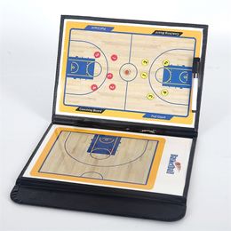 Balls Folding Tactical Basketball Board Magnetic Basketball Tactical Board Portable Competition Game Training Magnet Clipboard 231114