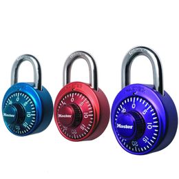 Door Locks Security Padlock Gym School Health Club Combination Password Lock Master Disc for Locking Doors Windows Bags Trunk 231115