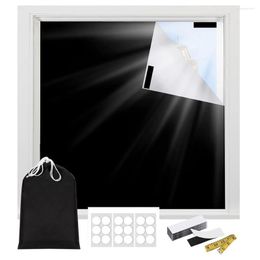 Curtain 1 Set Window Sun Protection Shading Travel Portable Blackout Shades With Storage Bag