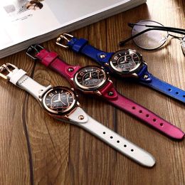 Wristwatches Quartz Watch Men's High-end Blue Glass Life Waterproof Distinguished Man And Ladies Clock Gift Selling Products 2023