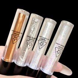 Eye Shadow Highlighter Highlight Shimmer Sequins Eyeshadow 4 Colours Beauty Cosmetics Crystal Glitter Eyeshadow Shinning Liquid Eye ShadowL231115