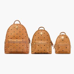 Backpack Style Backpacks School Bags Womens Mens Large Back Pack Style Shoulder Bag Luxury Genuine Leather Purse Handbag Travel Book Bags