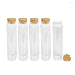 Storage Bottles 12pcs/Lot 125ml 37 150mm Small Glass Bottle Stopper Corks Jars Tiny Spice Test Tube Candy Containers Vial