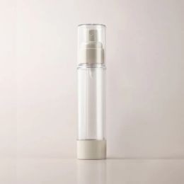 Classic Vacuum Travel Bottle for Cosmetic Empty Airless Lotion Cream Pump Plastic Container Spray Dispenser For Travel 15ml 30ml 50ml Packing Bottl