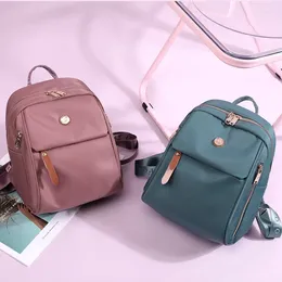 School Bags Women's Small Backpack Waterproof University Fashion Book Bag Cute Girl Travel Cool