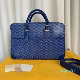 Designer-Briefcases men Women bag handbag laptop Genuine leather zipper Single shoulder shoulde tote single-sided