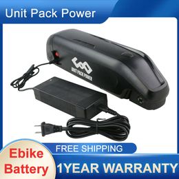 Side Open 48V eBike Battery 36V 12AH 14Ah 17.5Ah 18650 Cell Li-ion Bicycle Batteries for 1000W 750W 500W 350W Motor Prophete AEG